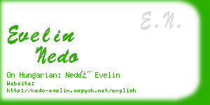 evelin nedo business card